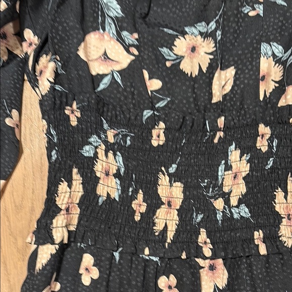 Rebecca Taylor floral silk blend dress size 10 - Picture 4 of 7